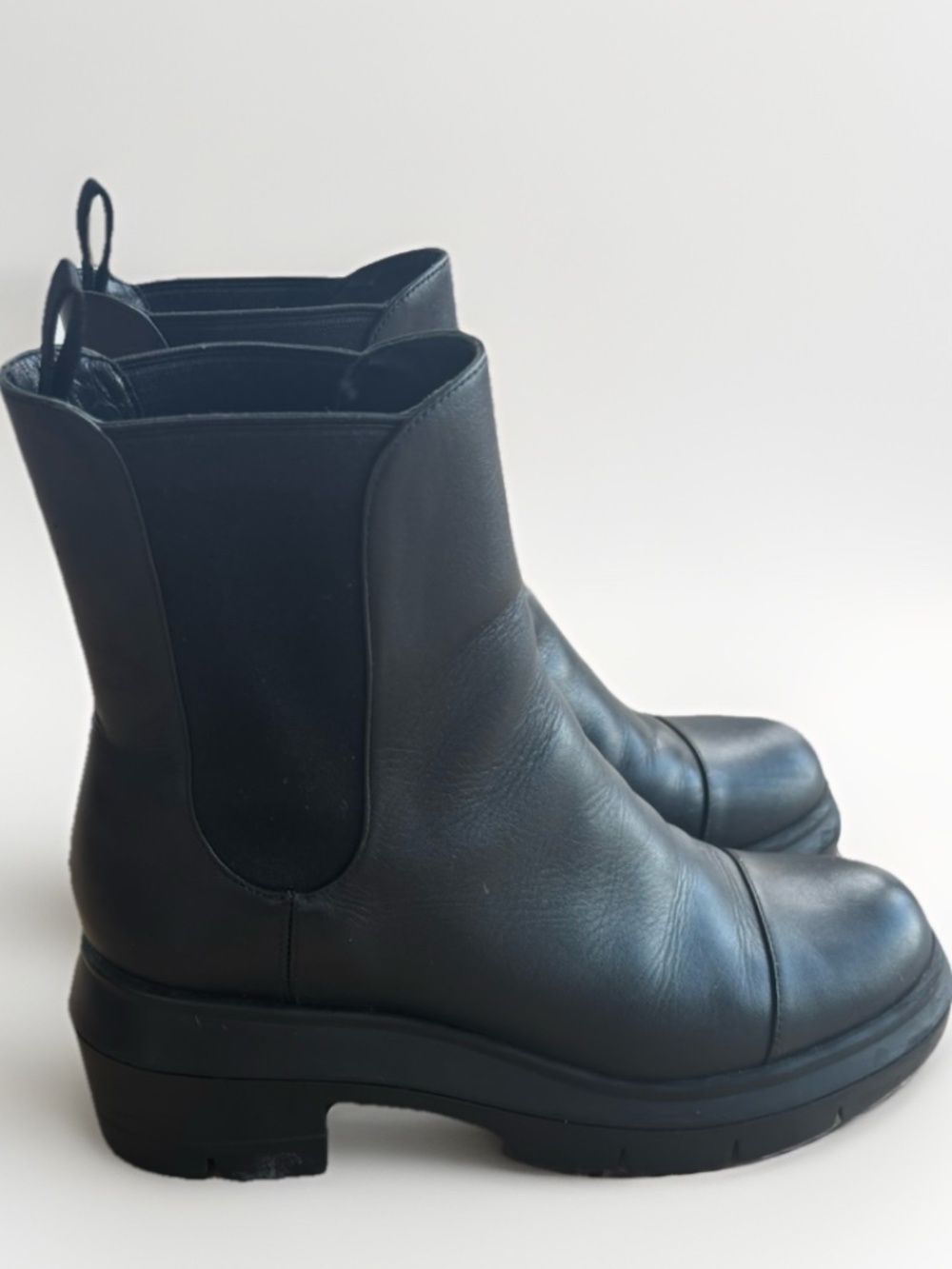 Stuart Weitzman ankle boots black Size 8 - Picture 3 of 5
